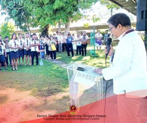 EVSU-CC Kicks Off AY 2025-2026 with ASEAN-Themed Flag Ceremony