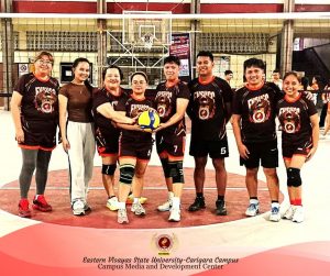 EVSU-CC Volleyball Team Clinches Two Wins in President’s Cup