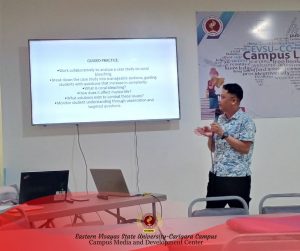 EVSU-Carigara Faculty Upskills Through Training with NYC-Based Educator