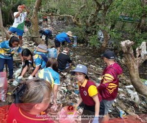 EVSU Carigara Joins International Coastal Cleanup
