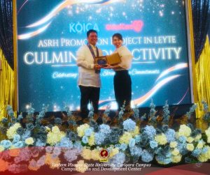 GlobalCare KOICA Honor EVSU-CC for Success in Adolescent Health Project