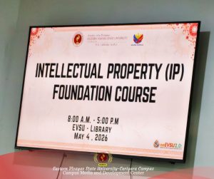 EVSU Intellectual Property Foundation Course halted by magnitude 6.1 quake